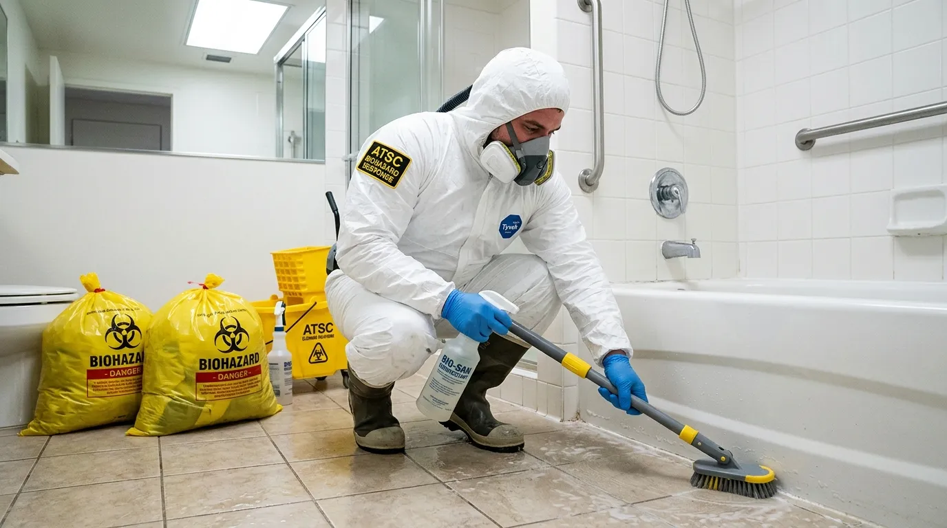 Decontamination equipment deployed for Blood Cleanup in London